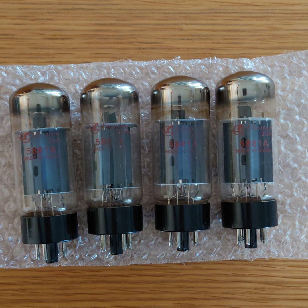 在庫在庫あ *未使用品 4本組 Matched Quad 1gw6f-m91962708020 PM 5881 真空管 超歓迎定番