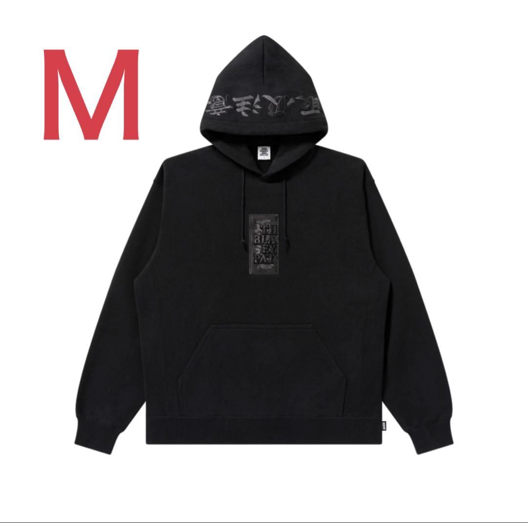 HANDLE WITH CARE HOODIE ブラックアイパッチ パーカー M