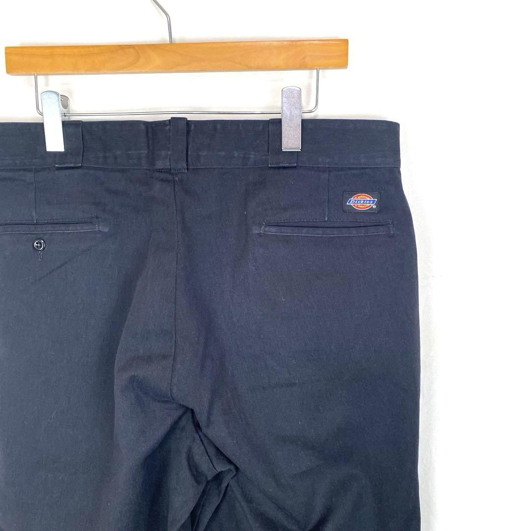 90s USA製 ディッキーズワークパンツ ネイビー 90s Dickies 874 ワークパンツ ディッキーズ ネイビー 35×30 USA