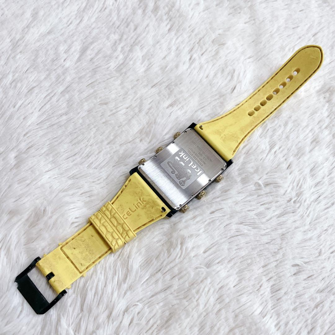 ICE LINK アイスリンク AVALANCHE 4TIME ZONE 時計