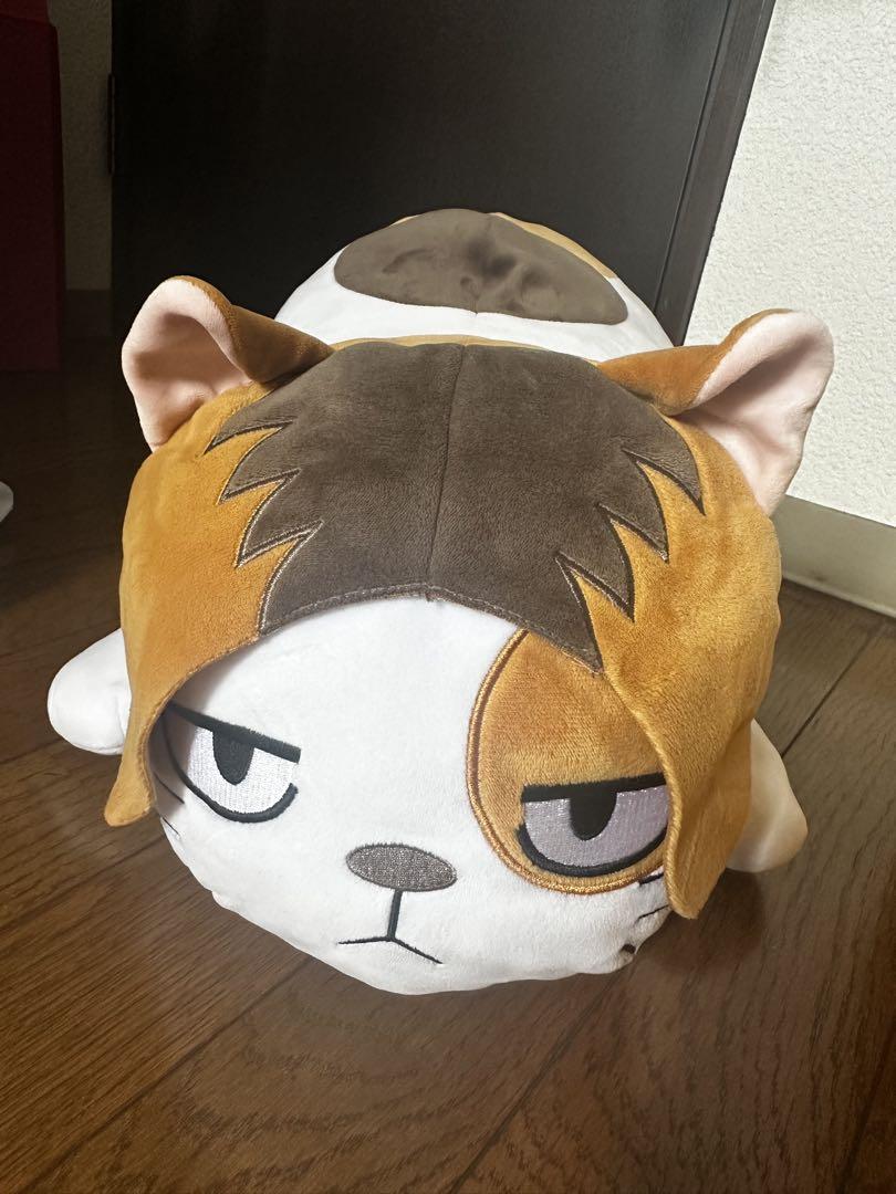 ハイキュー　研磨　ケンマネコ　お昼寝クッション　ぬいぐるみ　ジャンプショップ限定