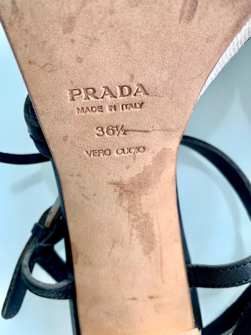 PRADA プラダ サンダルサイズ 36 1/2