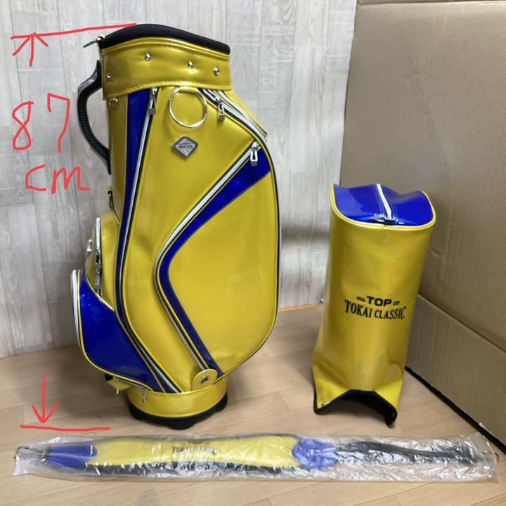 【非売品新品】綺麗‼️東海クラシック　スポンサーキャディバッグ