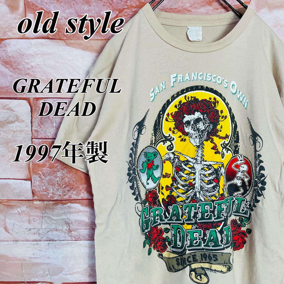 【90s古着】グレートフルデッド　バンドTシャツ　1997年製　M