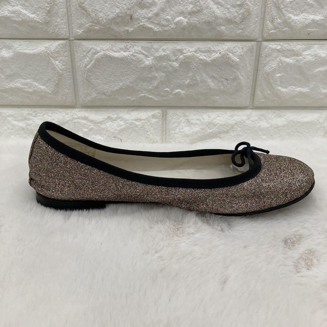 ❤️良品❤️repetto レペット サンドリオン フラットシューズ 36.5 ラメ