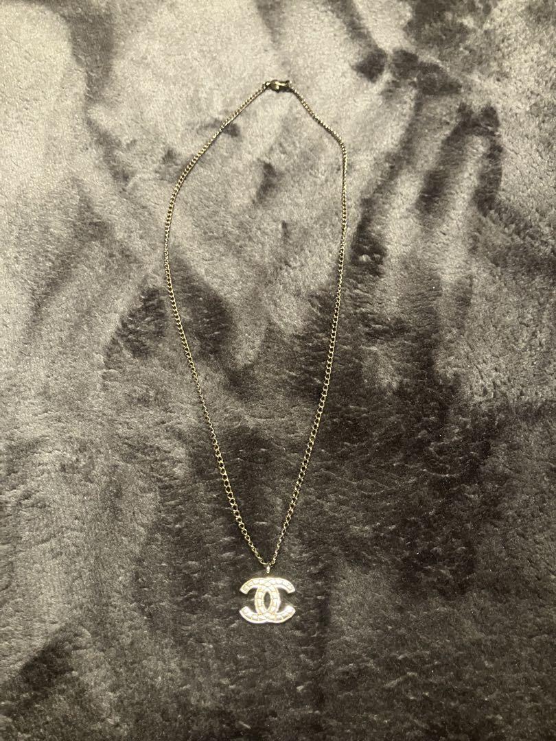 CHANEL ダブルCロゴネックレス