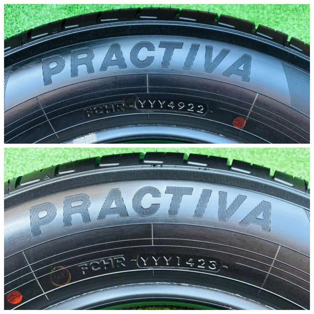 プラクティバ　175/70r14 22年製　美品　バリ山　送料込み プラクティバ 175/70r14 22年製 美品 バリ山 送料込み - メルカリ