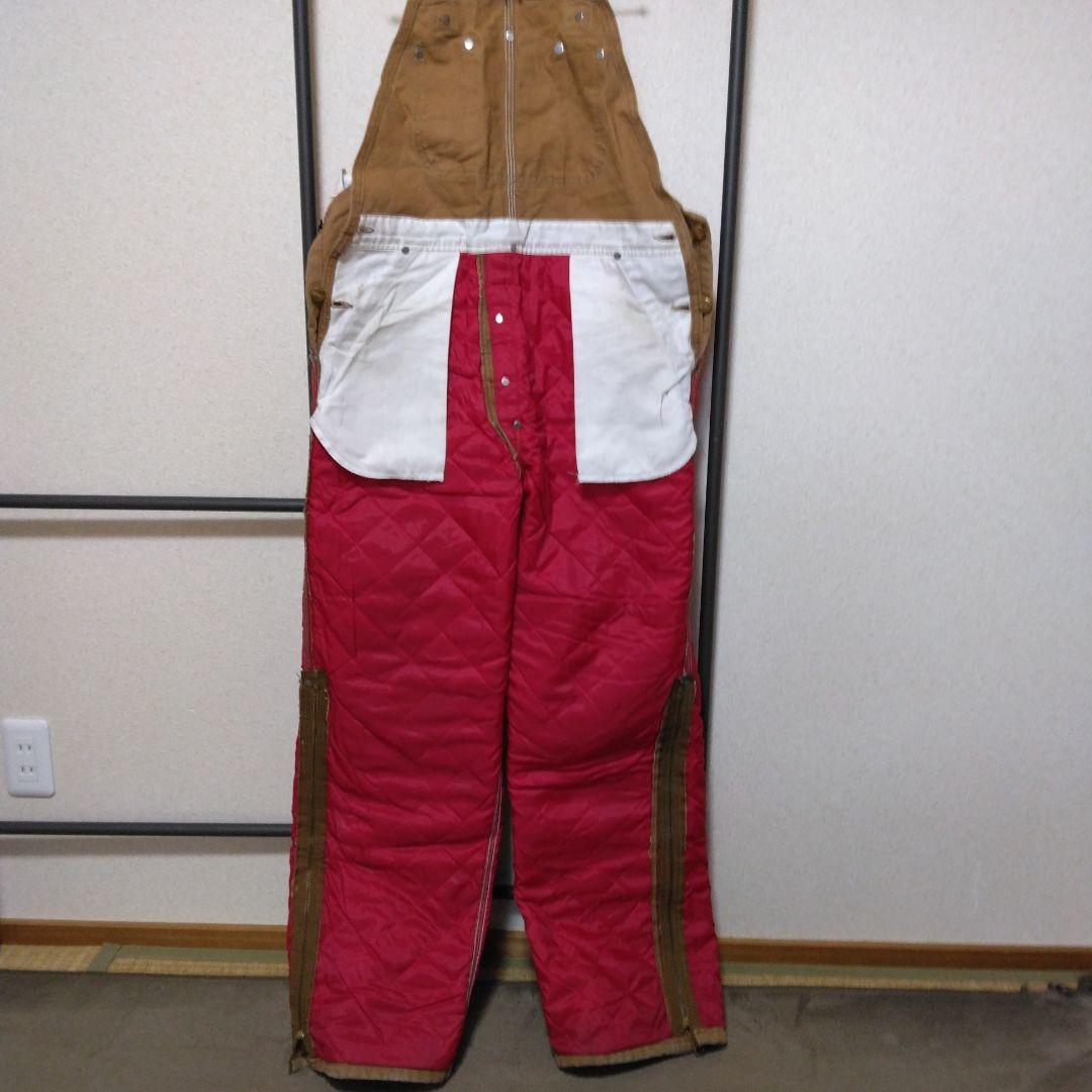 Carhartt カーハート オーバーオール 裏地有　USA製 36×32