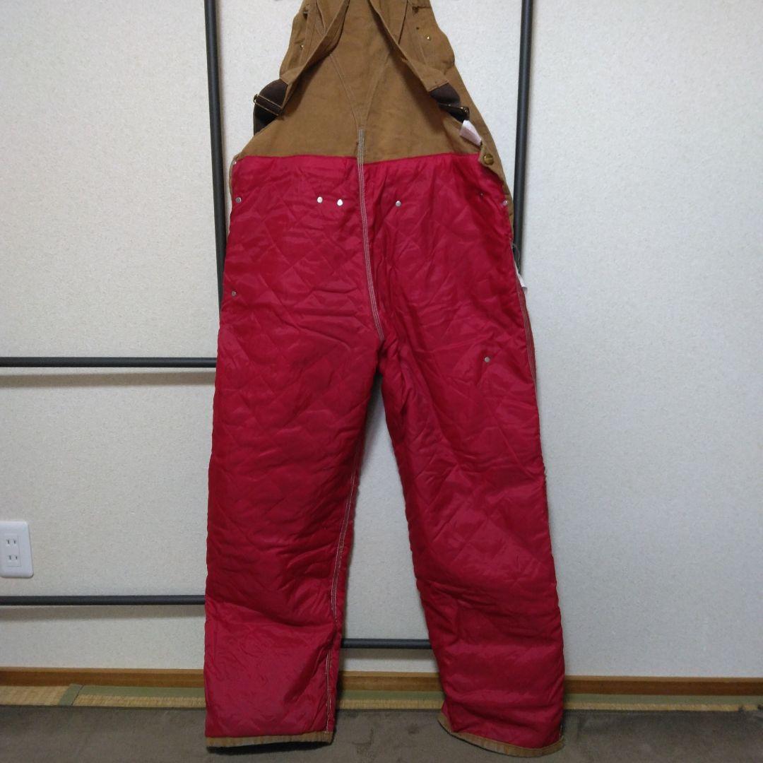Carhartt カーハート オーバーオール 裏地有　USA製 36×32