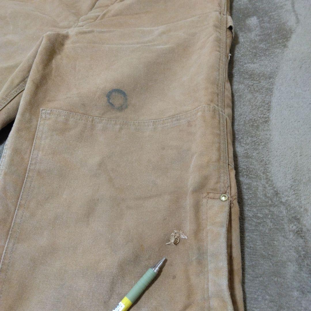 Carhartt カーハート オーバーオール 裏地有　USA製 36×32