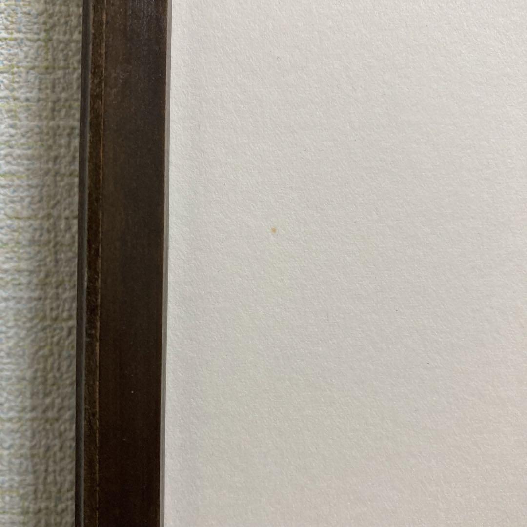 【真作保証】中島潔「にわか雨」リトグラフ 直筆サイン 版画 絵画