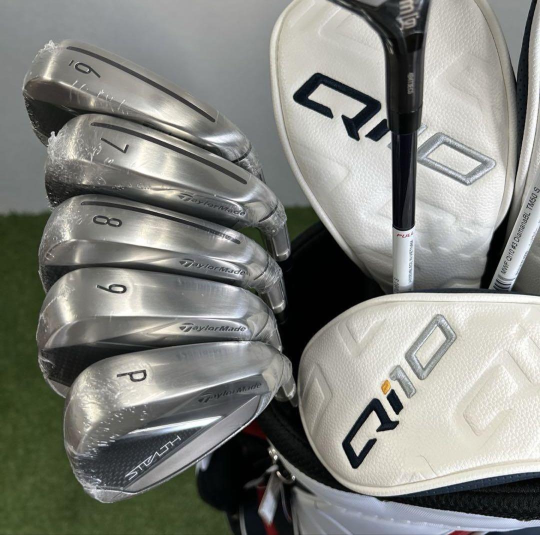 新品‼️Qi10 stealth メンズゴルフクラブセット