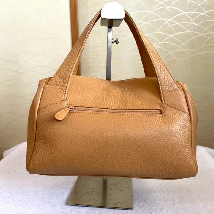 鈴様専用】 濱野 コーチ 2点セットハンドバッグ 牛革 レザー シボ