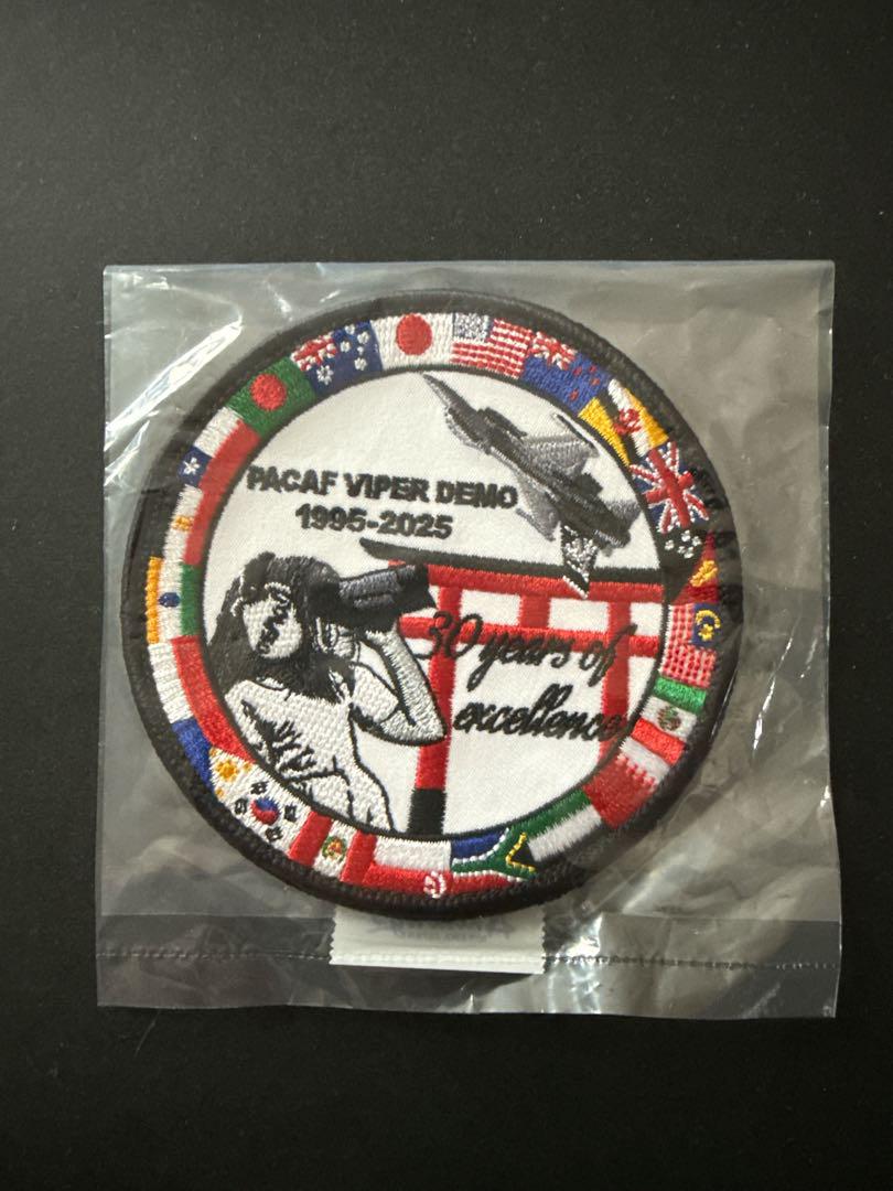 PACAF Viper Demo 記念ワッペン 1995-2025