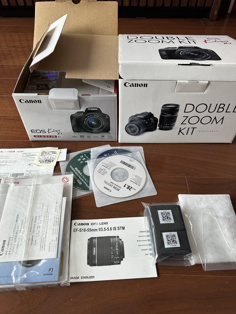 Canon EOS Kiss X7 ダブルズームキット