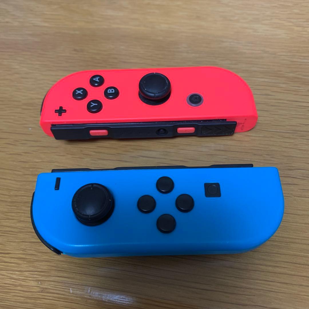 Nintendo Switch ジョイコン 青 赤ジャンク - メルカリ