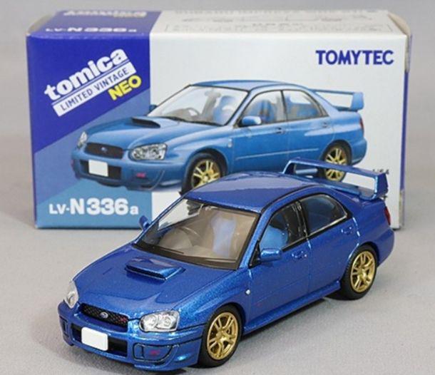 トミカリミテッドヴィンテージネオ スバル インプレッサ WRX STi (青)