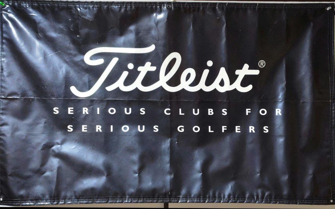 スペシャル特典 Titleist タペストリー 非売品 1990年代 当時物 ユーズド品 希少 その他