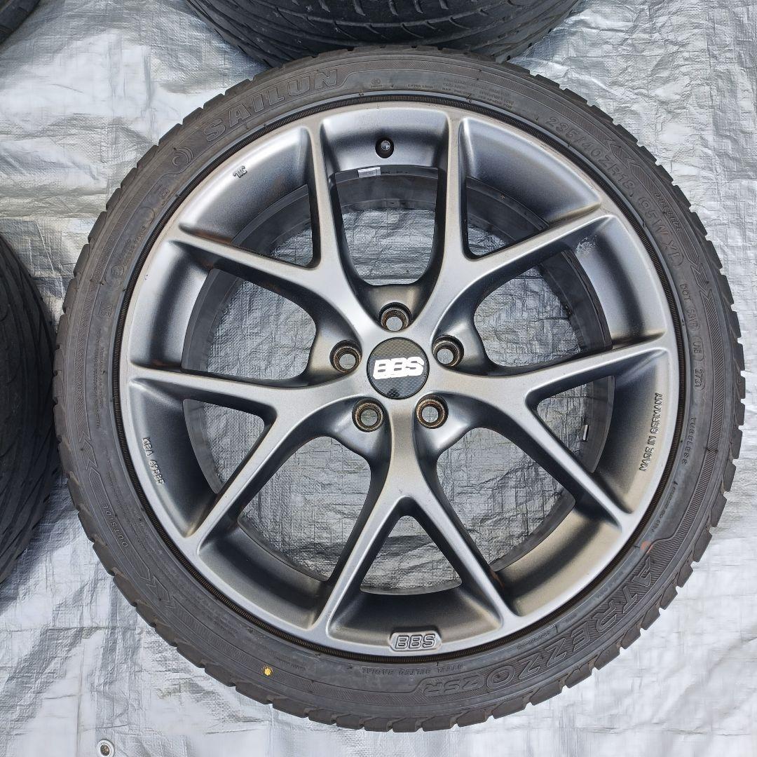 【希少】 BBS 18インチ 8J +48 pcd100 5H ホイール