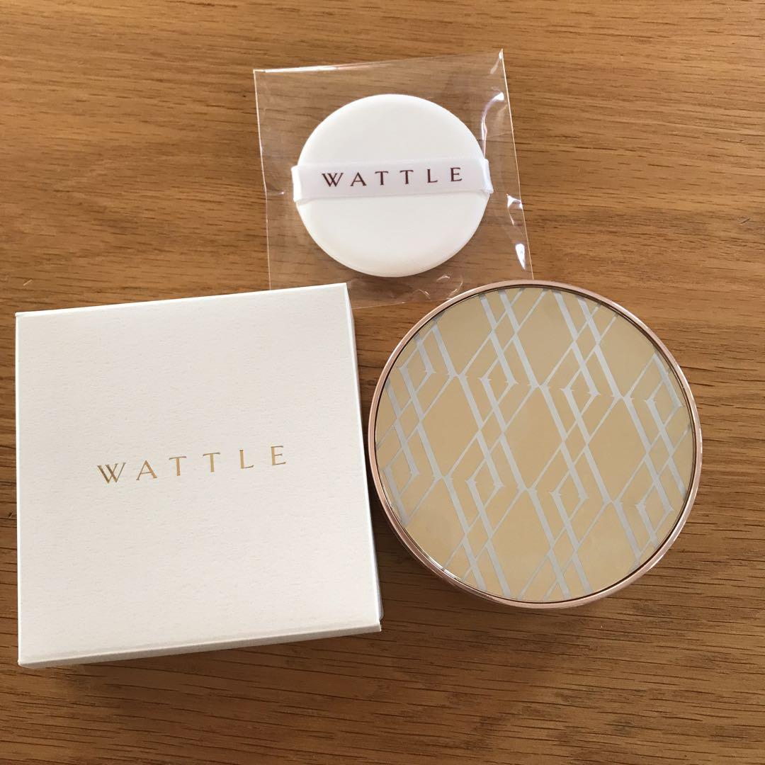 WATTLEクッションファンデーション02ライトベージュ13g