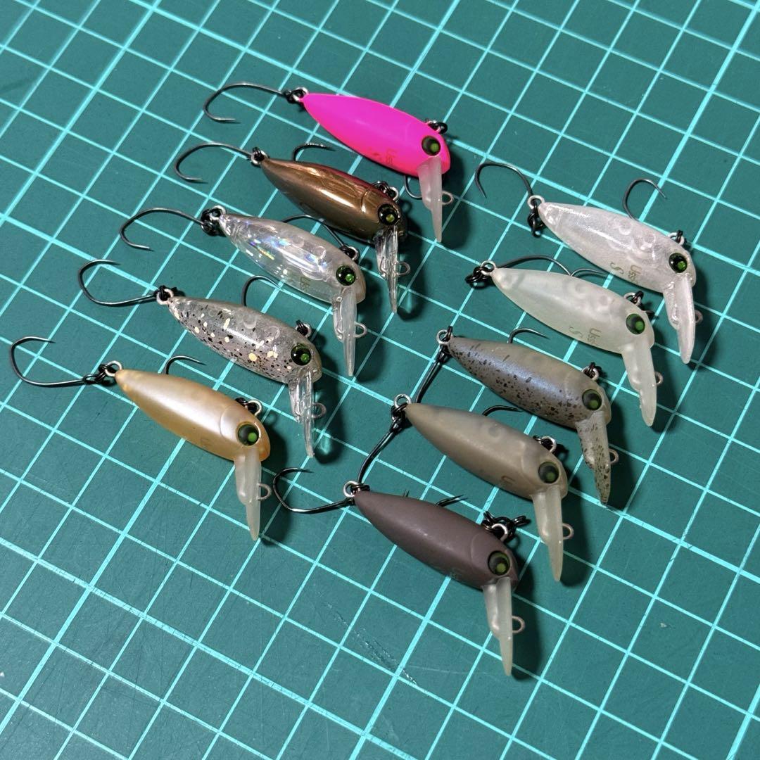大学 兄弟割引 美品 ロデオクラフト ウッサS 10個セット ルアー・フライ