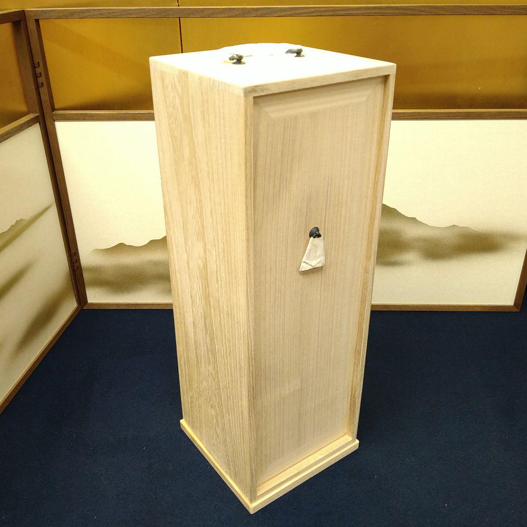 a861 茶道具 短冊箱 旅箱 旅箪笥 桐 付属品9点付 専用紙箱 新品未使用