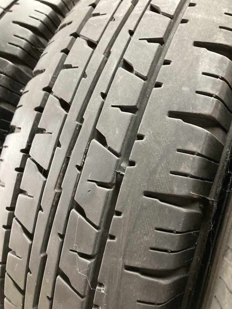バリ溝　軽トラ　軽バン　ダンロップ　12インチ4本セット