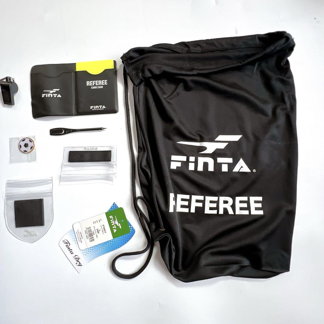 【美品】フィンタ FINTA レフェリースターターセット＆レフェリーウェアセット