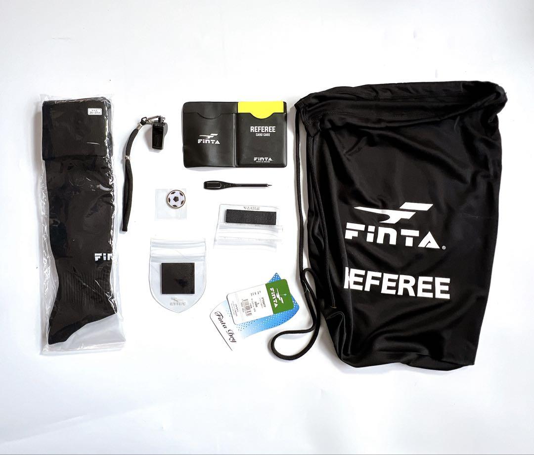 【美品】フィンタ FINTA レフェリースターターセット＆レフェリーウェアセット