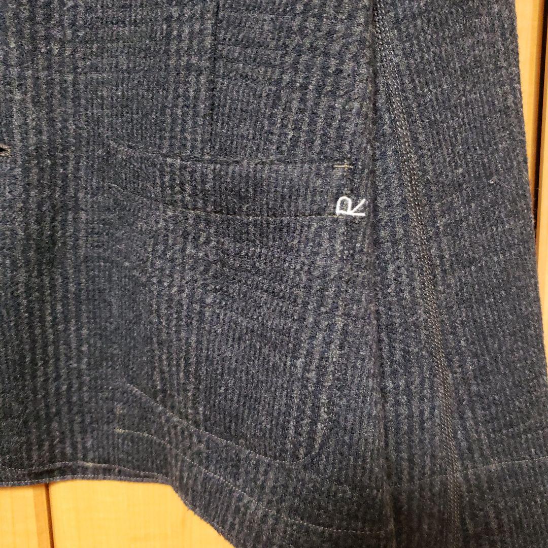 45rpmチェック柄ジャケットsize3