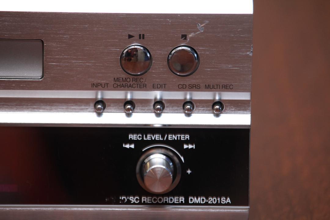 DENON DMD-201SA MDデッキ　MDプレイヤー/レコーダー　美品