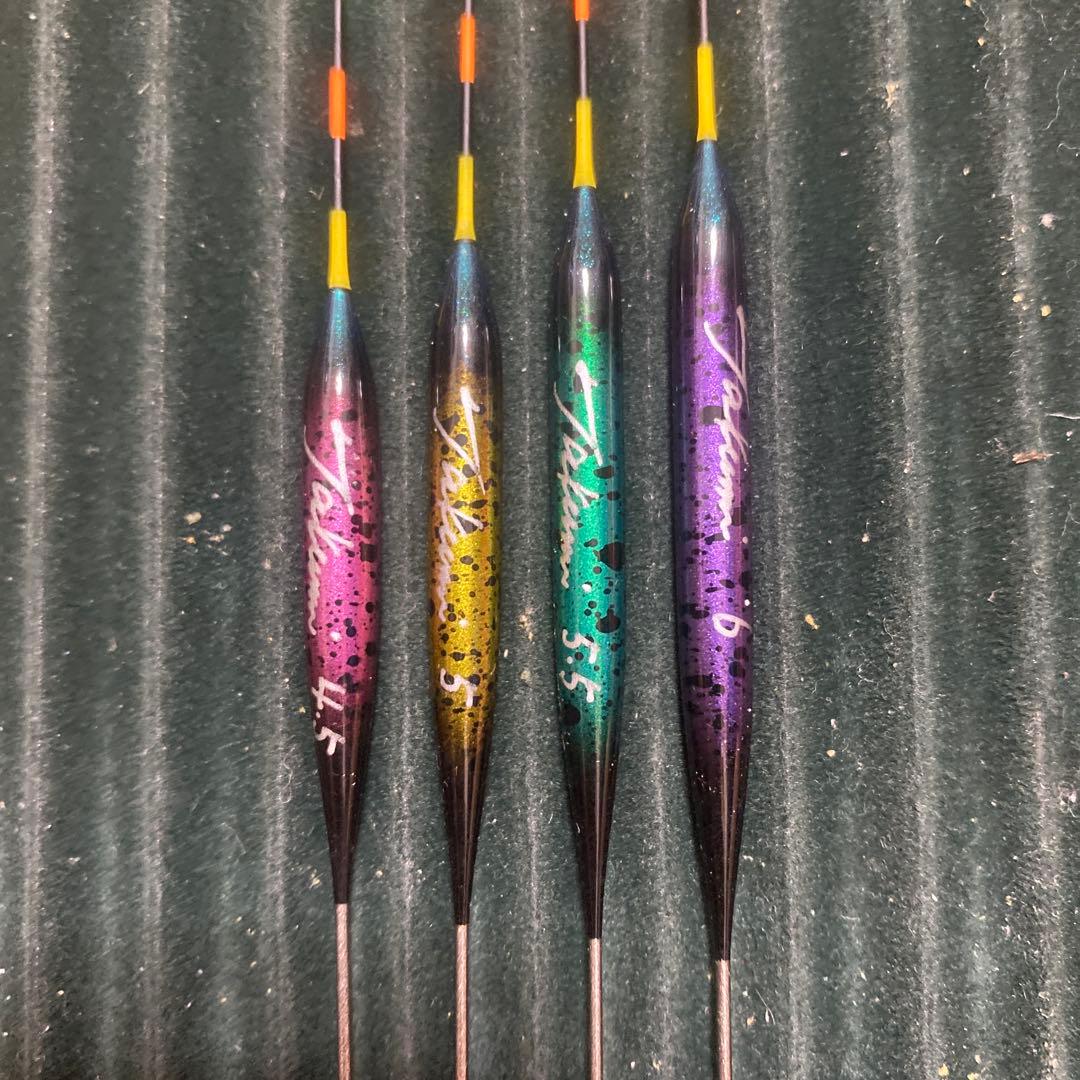 巧実　へら浮き４本セット