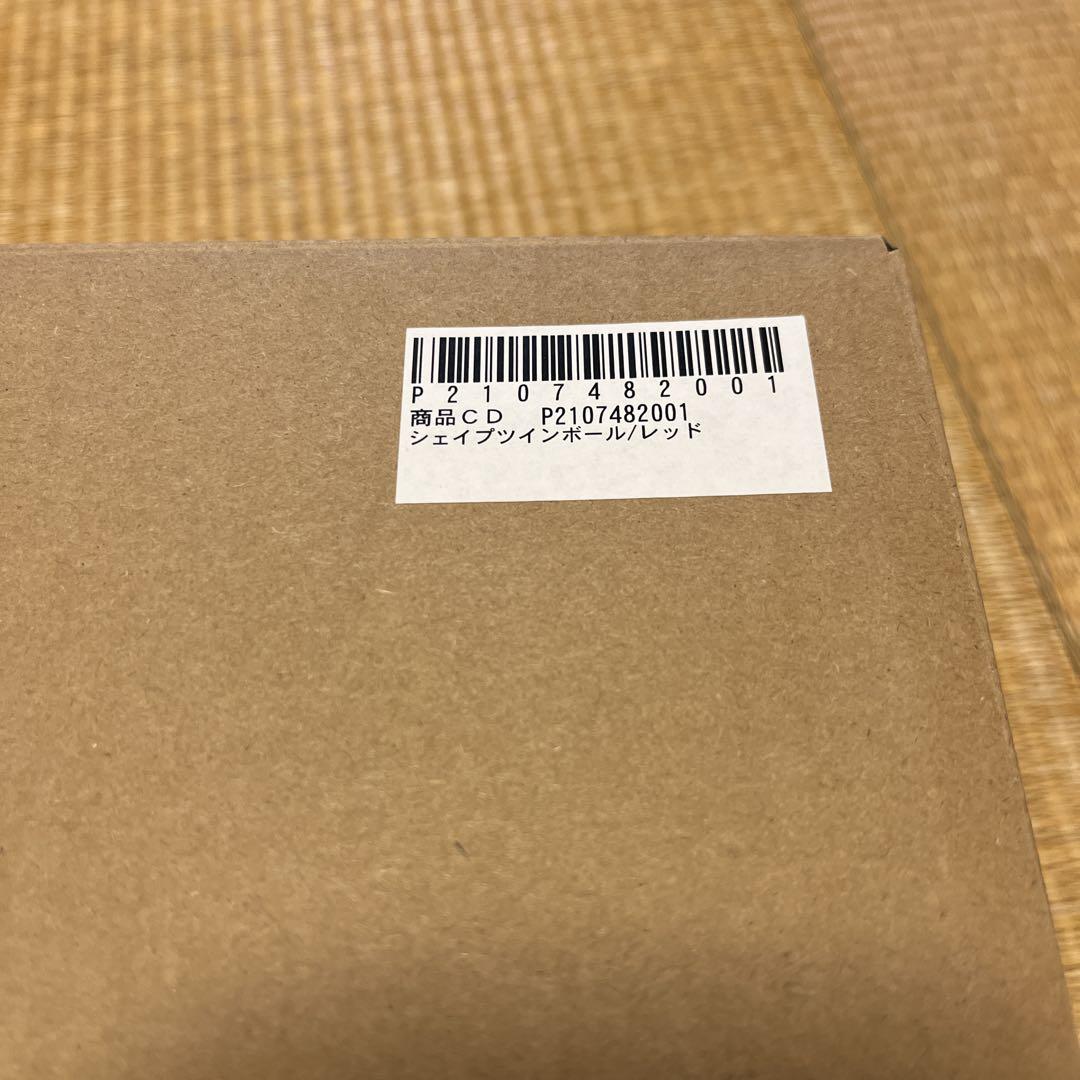 オアシス　シェイプアップ ツインボール レッド