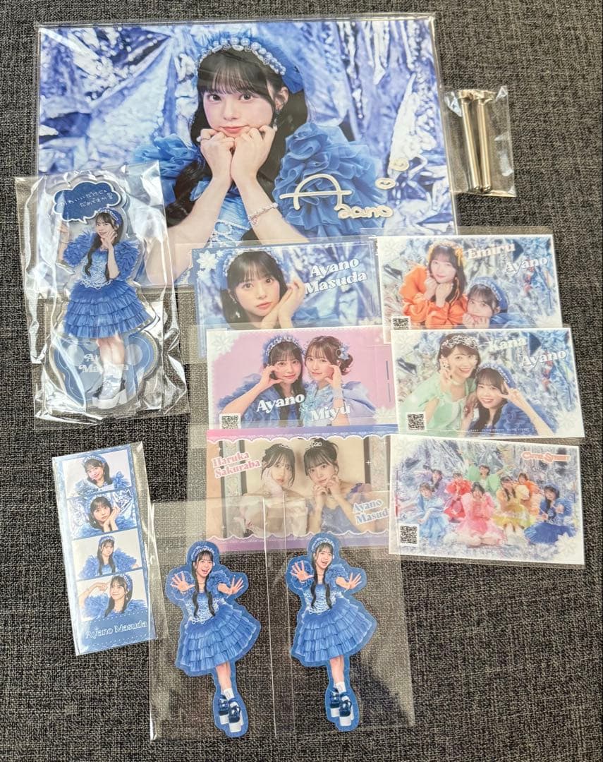 CUTIE STREET 増田彩乃 アクリルフォトパネル アクリルスタンド