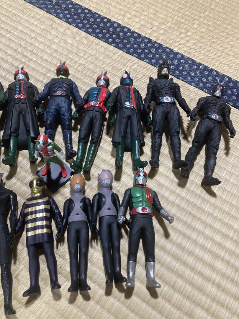 仮面ライダー フィギュア ソフビ まとめ売り