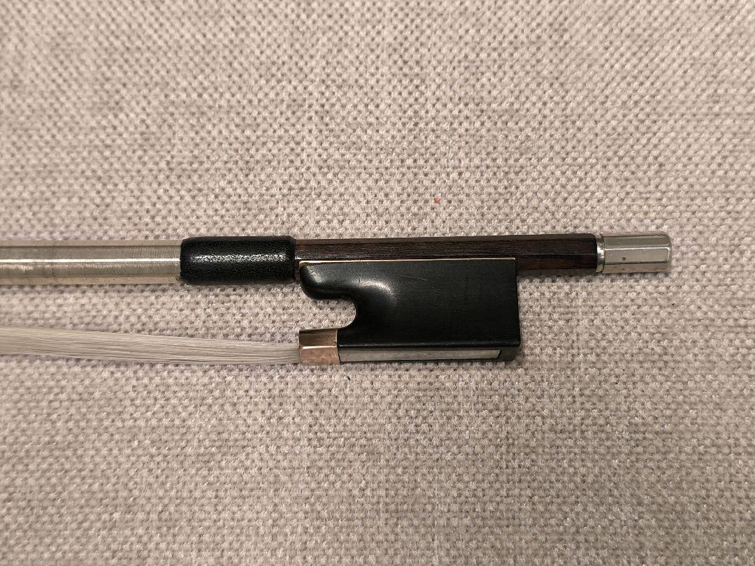 オールドバイオリン弓 4/4サイズ フェルール特別仕様 ノースタンプ