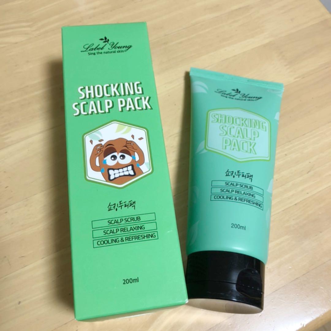 メルカリ ラベルヤング ショッキング頭皮パック2本 韓国コスメ ヘアケア 1 250 中古や未使用のフリマ