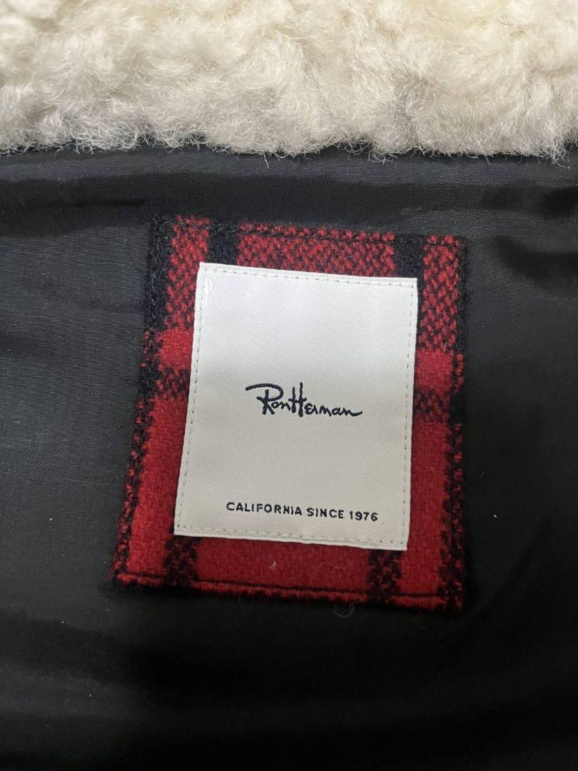 Rothman 赤黒チェック ダウンベスト