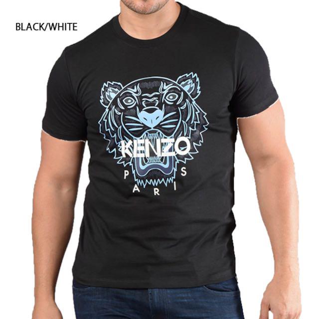 送料無料2022 KENZO 半袖 BLACK WHITE yYo4N-m92001136541 在庫定番