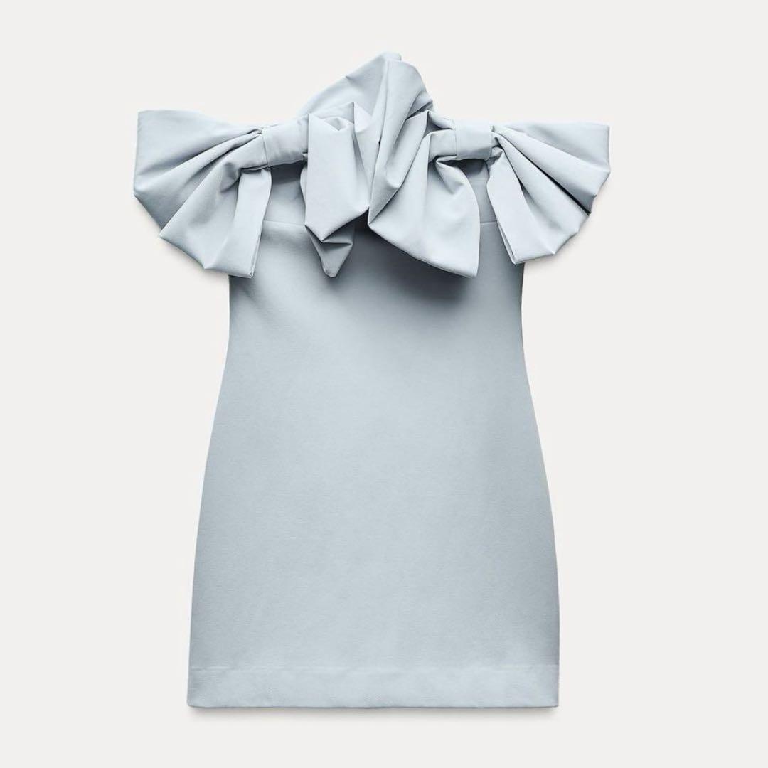 ZARA リボンワンピース