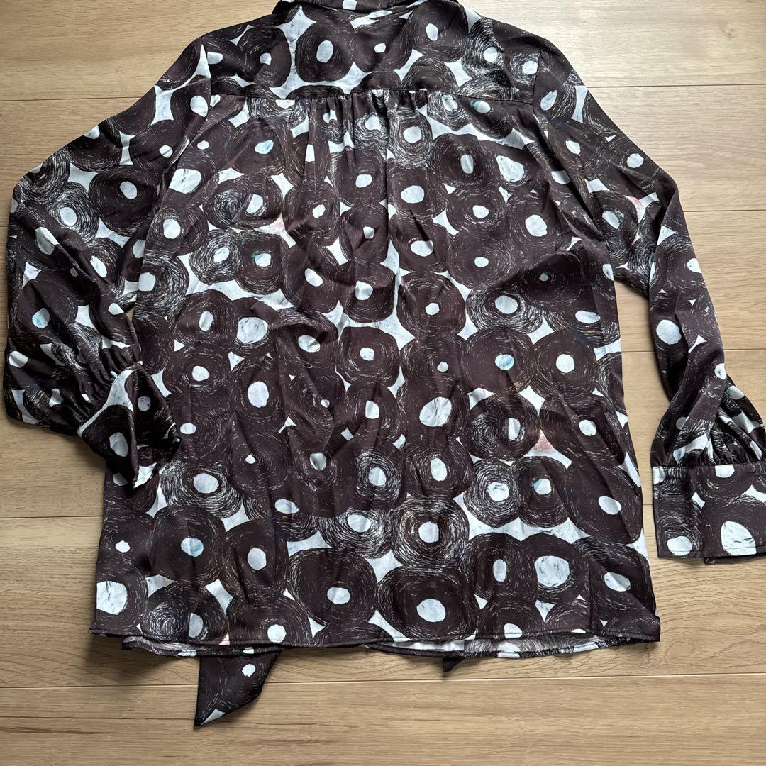 [新品・未着用] HEARALBONYボウタイブラウス Kuromaru
