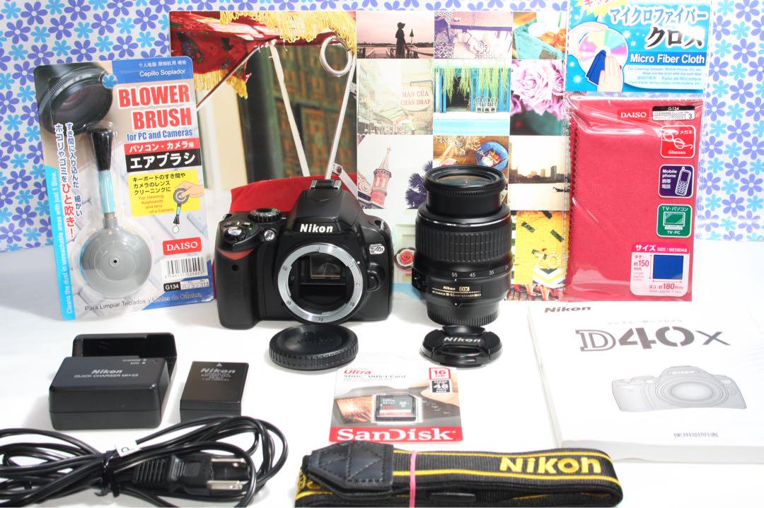 極美品❤️Nikon D40X レンズキット❤️高画質❤️簡単操作