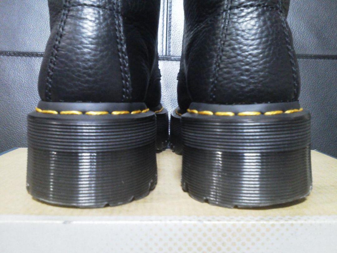 Dr.Martens SINCLAIR UK4 黒 厚底 8ホール JADON