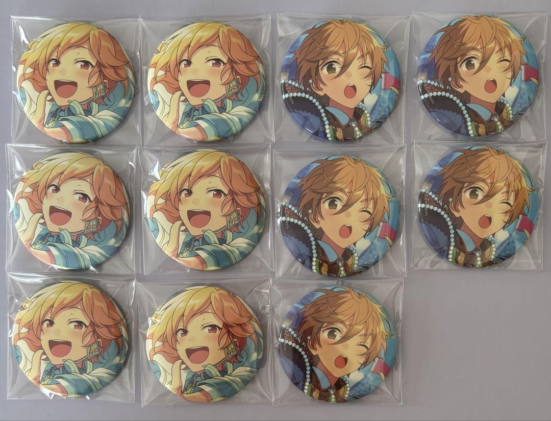 あんスタ　缶バッジ　なずな　友也