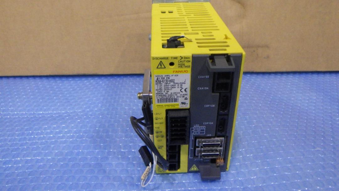 FANUC サーボアンプ A06B-6130-H002【中古品】 - メルカリ FANUC サーボアンプ A06B-6130-H002【中古品】 - メルカリ