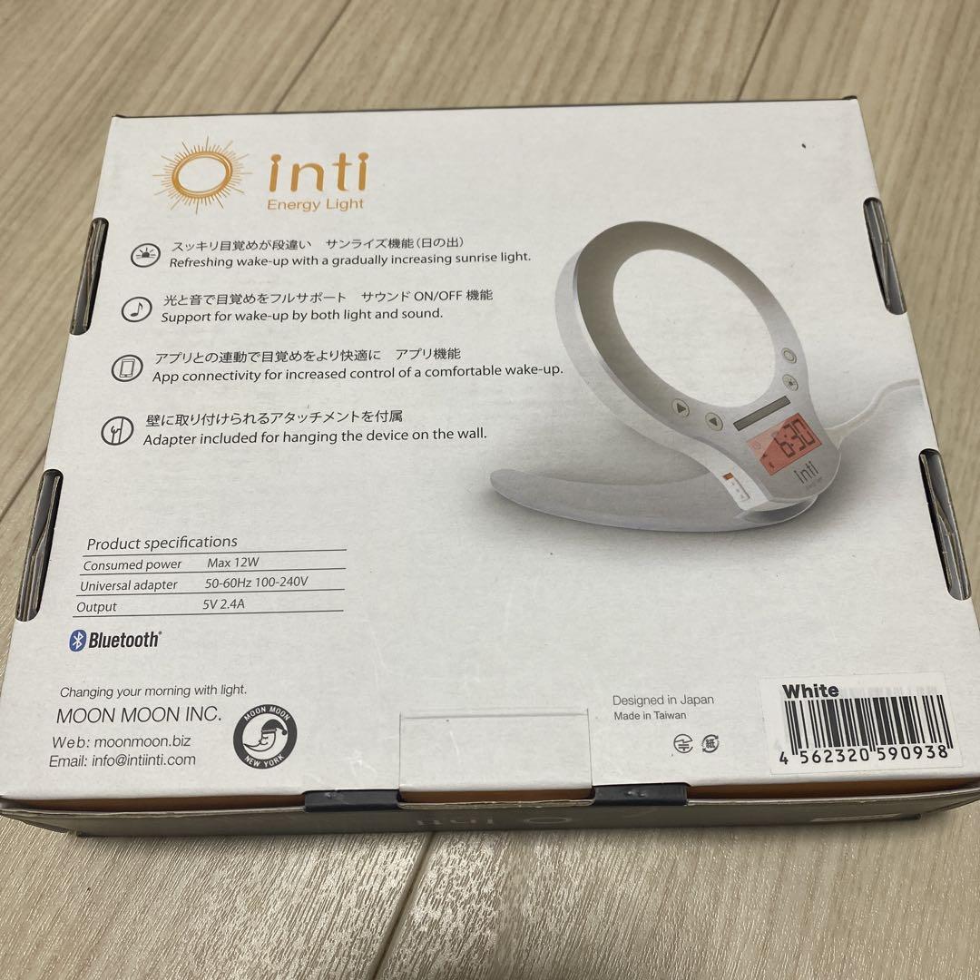 inti4s 光で起きる目覚まし時計（欠品あり）正規 品