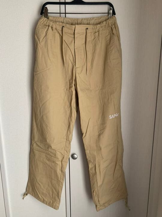 SAPEur スケートパンツ チノベージュ L bckediri.beacukai.go.id