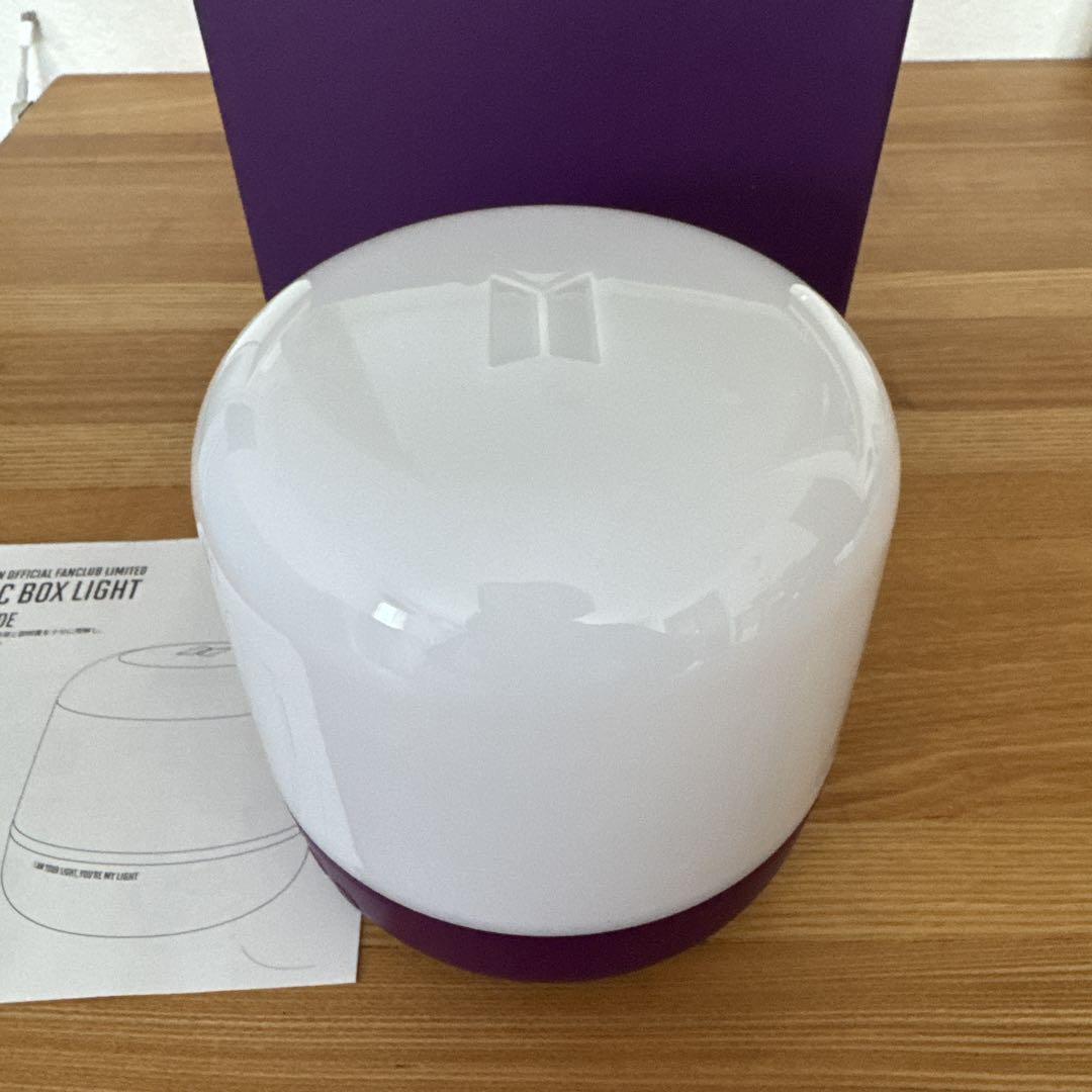 再値下げ】BTS FC会員限定 MUSIC BOX LIGHT