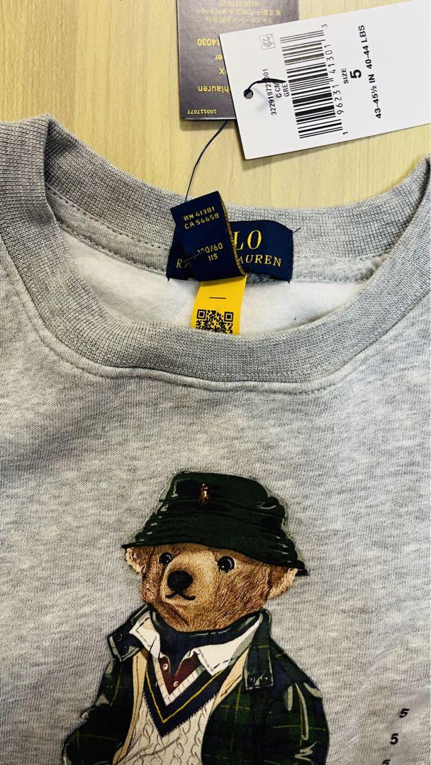 【新品】 RALPHLAUREN 115cm スウェットシャツ/セーター