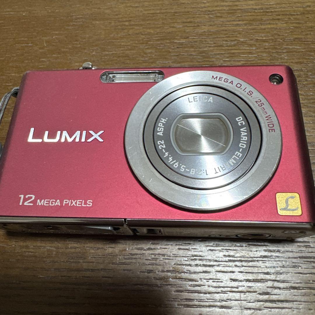 LUMIX コンパクトデジタルカメラ 12メガピクセル ピンク 2025年のクリスマス LUMIX デジタルカメラ 12メガピクセル